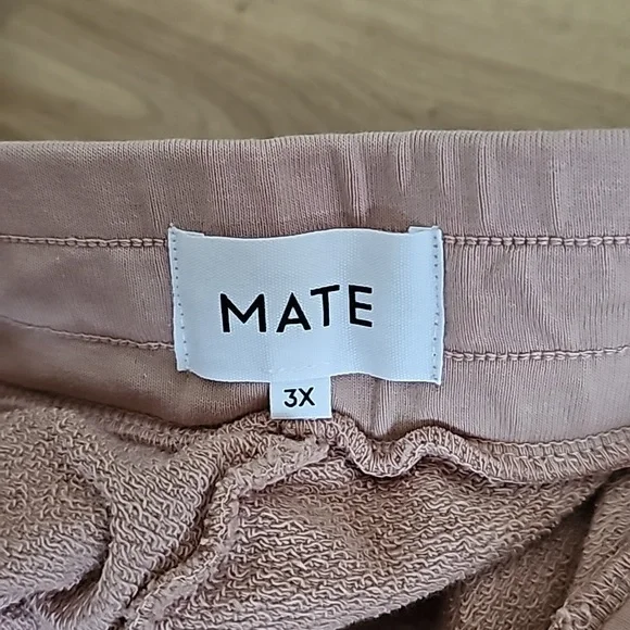 NWT'S MATE The Label Terry Classic Joggers - Picture 5 of 9